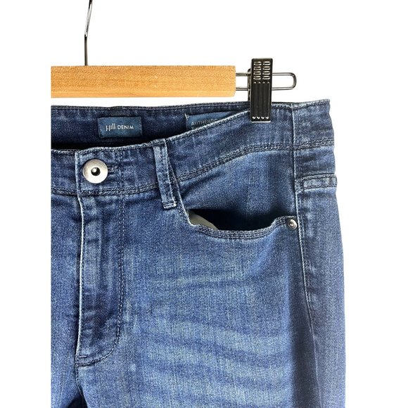 J.Jill Denim Authentic Fit Slim Ankle Jeans, Women's Size 8 - Picture 6 of 10